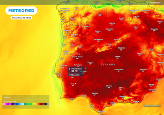 Temperaturas elevadas regressam ao Interior com valores próximos dos 37 ºC, enquanto nevoeiros persistem no Litoral