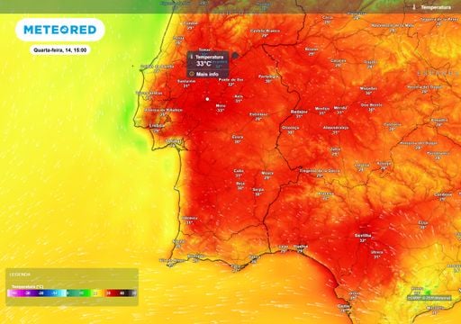 Temperaturas excecionais para outubro nos pr&oacute;ximos dias: saiba onde os term&oacute;metros poder&atilde;o superar os 30 &ordm;C