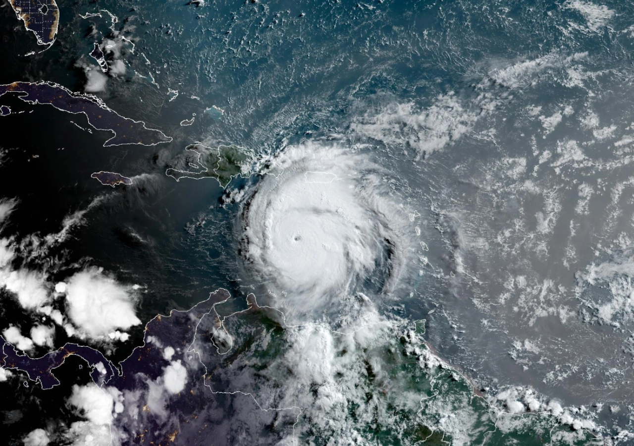 Temperaturas mais altas do Oceano Atlântico ajudaram na rápida intensificação do furacão Beryl no sudeste do Caribe