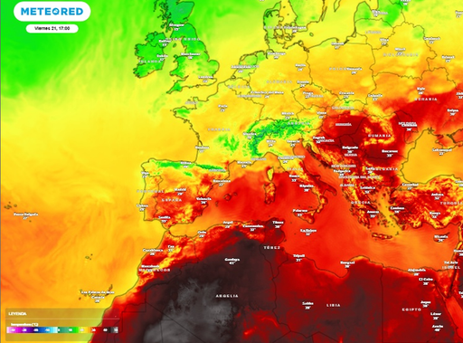 Temperaturas m&aacute;s bajas de lo normal para terminar agosto de 2026 en amplias zonas de Europa: &iquest;fin de un verano caluroso?