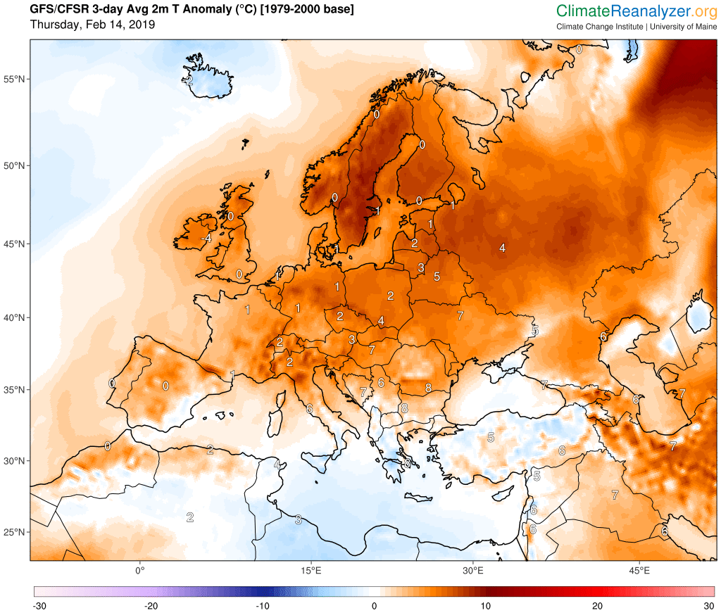 Temperaturas Primaverales Y Casi Sin Precipitaciones Temperaturas Primaverales Y Casi Sin Precipitaciones