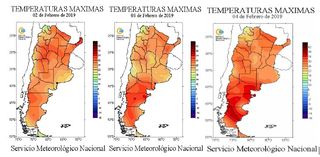 Temperaturas record en la Patagonia