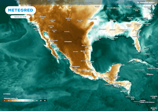 El calor seguirá aumentando en México por anticiclón, mientras las lluvias y tormentas con granizo se registran