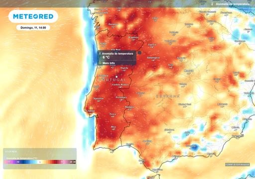 Temperaturas sobem entre sexta 9 e domingo 11: eis as zonas mais quentes de Portugal Continental