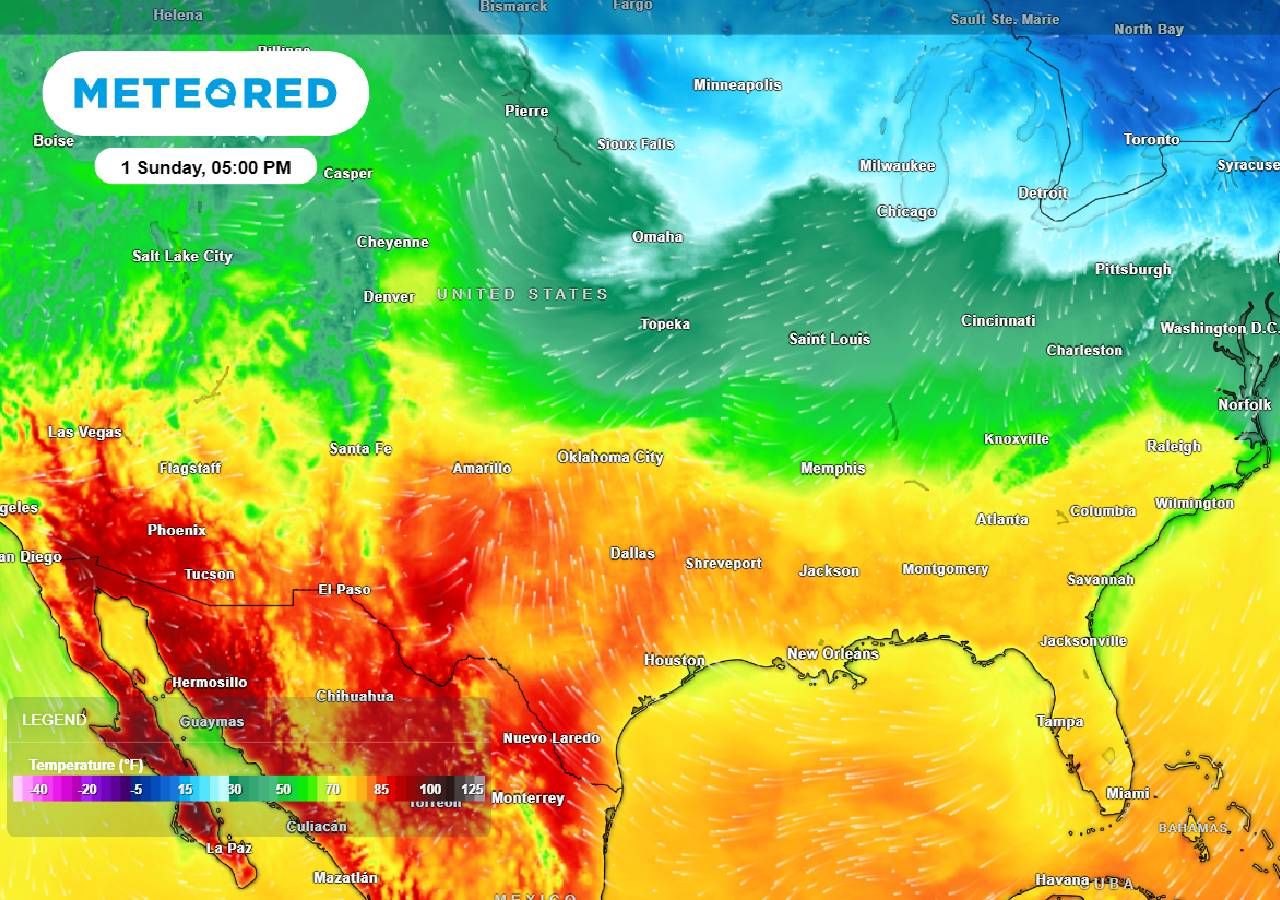 Temperature Extremes Grip the U.S.: From Near 100° in the Desert to ...