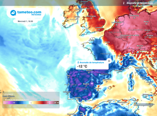 Temperature anormalmente fredde in Spagna: questo freddo si diffonderà in Francia?