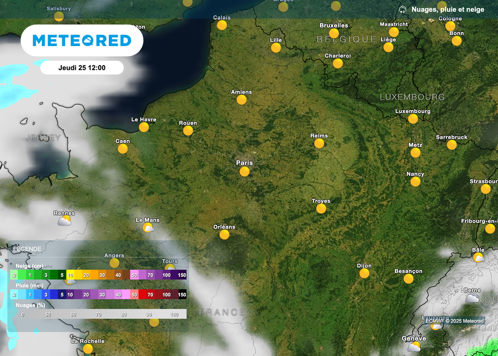 Retour d'un grand soleil à partir de jeudi après-midi sur la région.