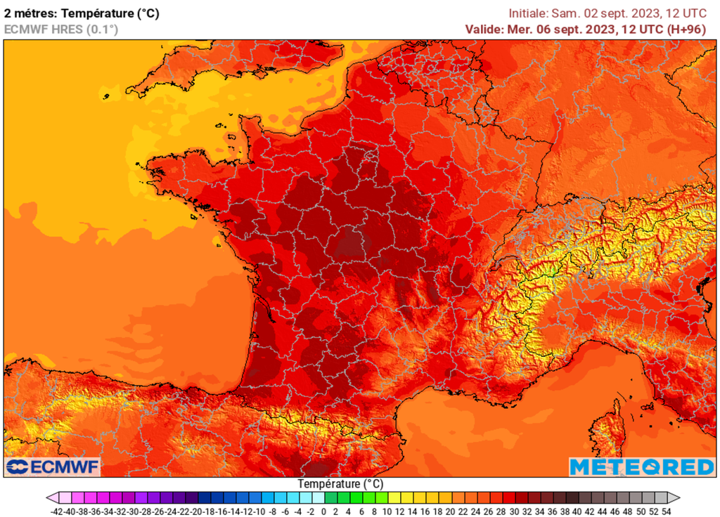 Les fortes chaleurs concerneront quasiment l'ensemble de la France cette semaine.