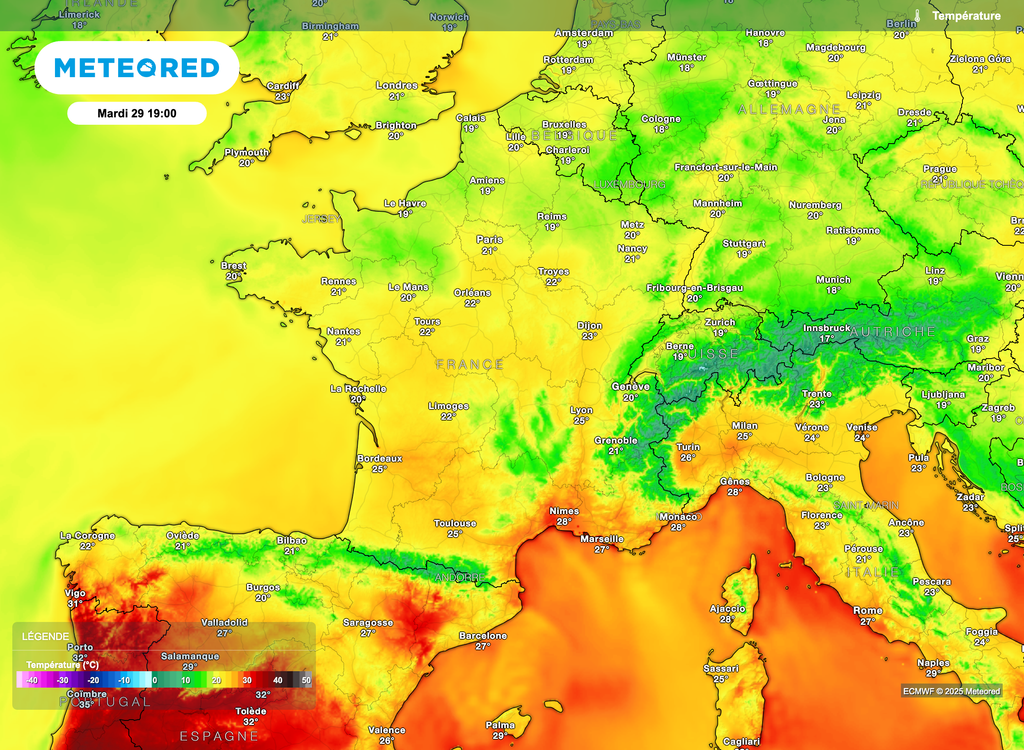 Mardi, les températures resteront encore un peu basses pour la saison.