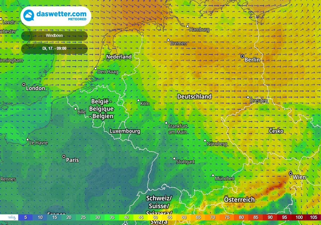 windiger wochenstart