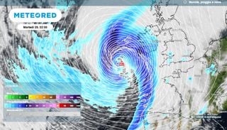 Tempesta atlantica verso l'Europa occidentale, porterà forte maltempo: ecco come influenzerà il tempo in Italia