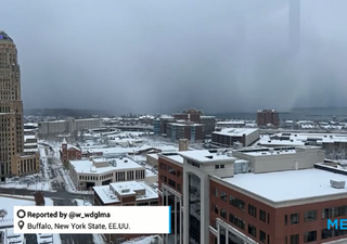 Tempête de neige sur Buffalo : effet Lake, des images incroyables !