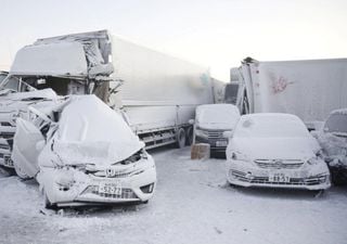 Tempestade de neve causa engarrafamento fatal no Japão