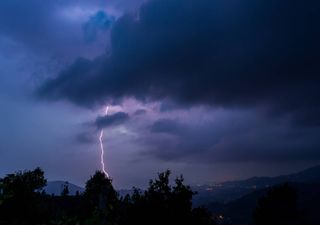 Tempestade isolada em altitude traz chuva e trovoada esta semana