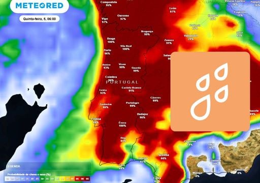 Tempestade Leonardo dura mais 3 dias: eis as regi&otilde;es de Portugal que mais chuva acumular&atilde;o e aten&ccedil;&atilde;o a outros fen&oacute;menos