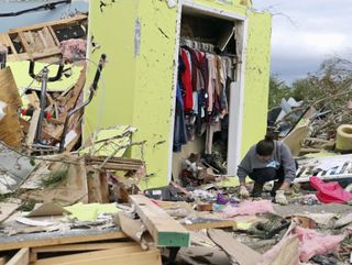 Tempestade severas castigam os Estados Unidos