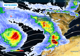 Tempestades em Portugal: Konrad pode ser a próxima e chegará neste dia. Isto é o que se prevê da chuva na sua região