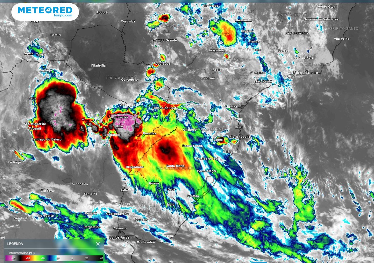 Tempestades Se Formam Na Regi O Sul E Avan Am Para O Sudeste Nos