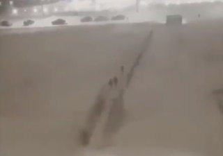 Tempeste di neve seppelliscono la città di Norilsk: video