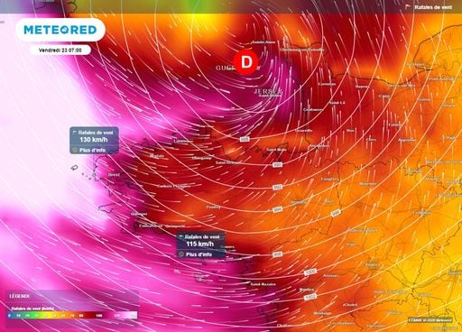 Temp&ecirc;te Austen : 5 d&eacute;partements en vigilance orange d&egrave;s 22 heures ce jeudi, d'autres r&eacute;gions basculeront en alerte