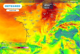 Tempête Floriane en France : nos cartes confirment les violentes rafales de vent ! Quelles régions concernées ?