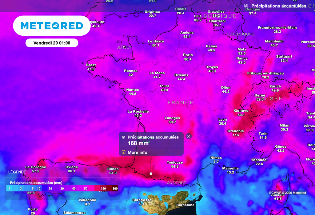 Encore des pluies pour ces prochains jours !