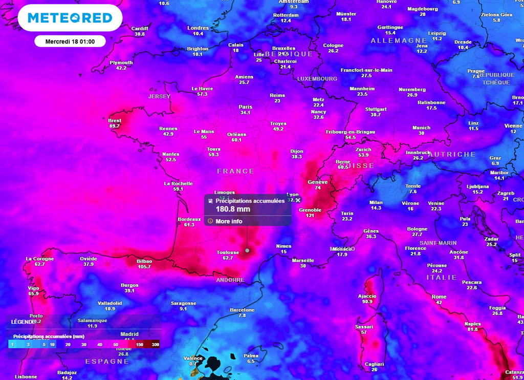 La situation sur le front des crues va continuer de s'aggraver en raison des nouvelles précipitations attendues.