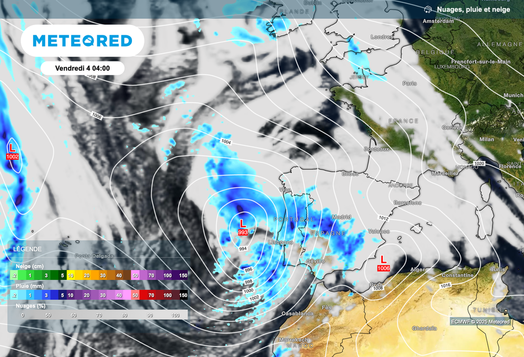 Temps sec sur la France mais un ciel parfois très voilé. Temps sec sur la France mais un ciel parfois très voilé.