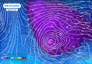 Tempo até domingo 28: frio intenso antecede o regresso da chuva, neve, granizo e trovoada a estas regiões de Portugal