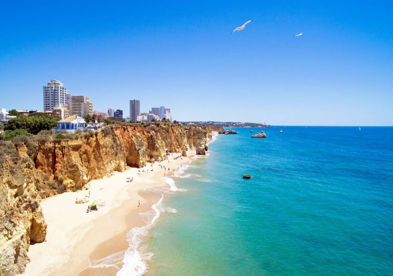 Praia céu limpo sol calor verão Praia céu limpo sol calor verão