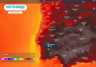 Tempo em Portugal esta semana: a canícula já cá está, com a crista do Norte de África e mais de 40 ºC nestes 3 distritos