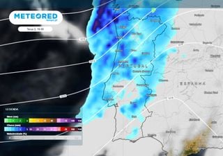 Tempo em Portugal esta semana: abril arranca com uma mudança brusca e prevê-se chuva abundante nestas regiões