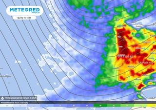 Tempo em Portugal esta semana: Depressão Babet e outro fenómeno de grande impacto trazem chuva abundante e vento forte