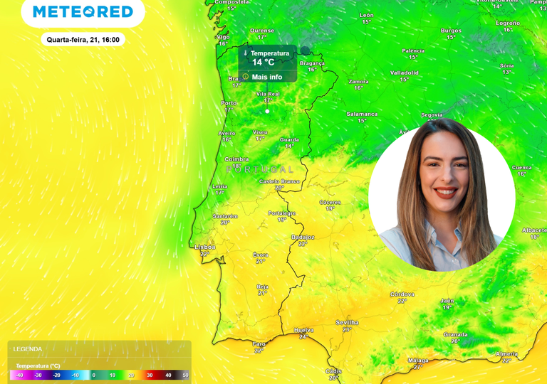 Tempo em Portugal esta semana: m&aacute;ximas n&atilde;o dever&atilde;o ultrapassar os 20 &ordm;C em grande parte do pa&iacute;s e h&aacute; chuva &agrave; vista