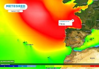 Tempo em Portugal esta semana: super depressões trazem chuva, ondas gigantes e vento forte. Eis as regiões mais afetadas