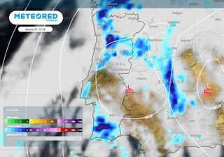 Tempo em Portugal esta semana: trovoada e granizo entre os riscos mais severos da gota fria. Também haverá poeiras