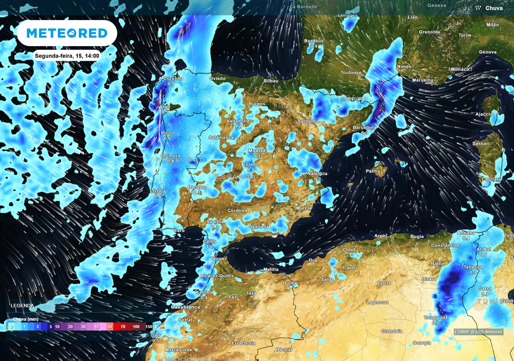 chuva prevista chuva prevista