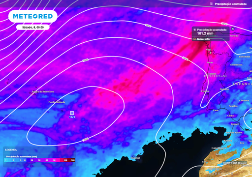 Tempo em Portugal na próxima semana: até 100 mm no Minho e perto de sessenta nestas regiões