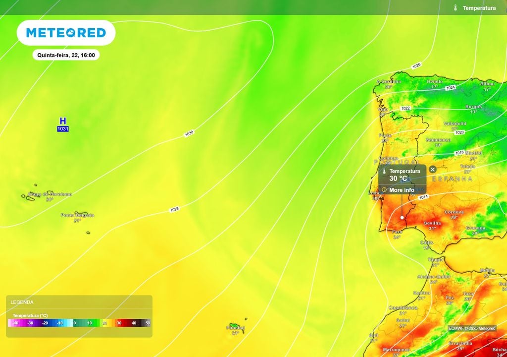 temperatura do ar à superfície temperatura do ar à superfície