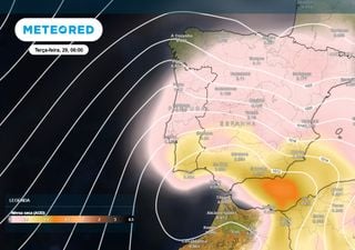 Tempo em Portugal na próxima semana: depressão trará chuva e poeiras do Saara. Saiba quais as regiões mais afetadas