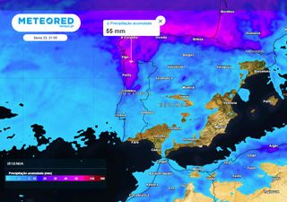 Tempo em Portugal na próxima semana: em poucos dias, o ar polar marítimo trará chuva abundante, vento e queda de neve