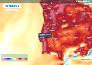 Tempo em Portugal na semana do 25 de Abril: último “suspiro” da chuva seguido de anticiclone e calor até 28 ºC. Eis onde