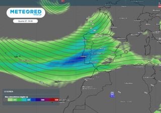 Tempo em Portugal nesta Semana da Páscoa: rio atmosférico e forte temporal de chuva deixarão mais de 100 mm nestas zonas