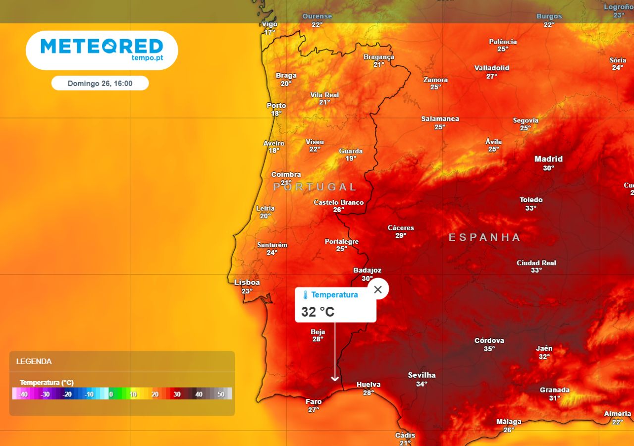 Tempo em Portugal no fim de semana começa a “cheirar” a verão nestas regiões, mas a ameaça de