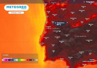 Tempo em Portugal no fim de semana: forte nortada e intensificação do calor. Saiba onde a temperatura chegará aos 40 ºC