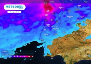 Tempo em Portugal no fim de semana: várias frentes, alimentadas por rio atmosférico, deixarão chuva forte nestas regiões