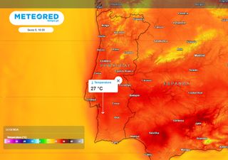 Tempo em Portugal nos próximos dias: ar tropical deixará até 27 ºC nestas regiões. Também haverá poeiras do Saara