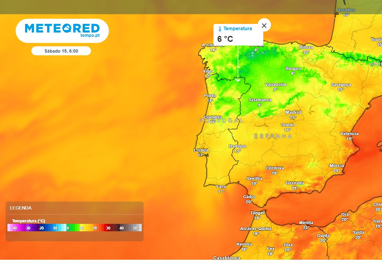 Tempo em Portugal para o fimdesemana as temperaturas vão baixar e a chuva pode estar de volta