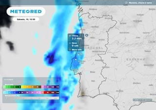 Fim de semana em Portugal: o que esperar do frio e em que regiões cairá mais chuva?