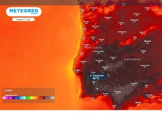 Tempo em Portugal para o fim-de-semana: temperaturas altas, especialmente para o sul, podendo chegar aos 40ºC!